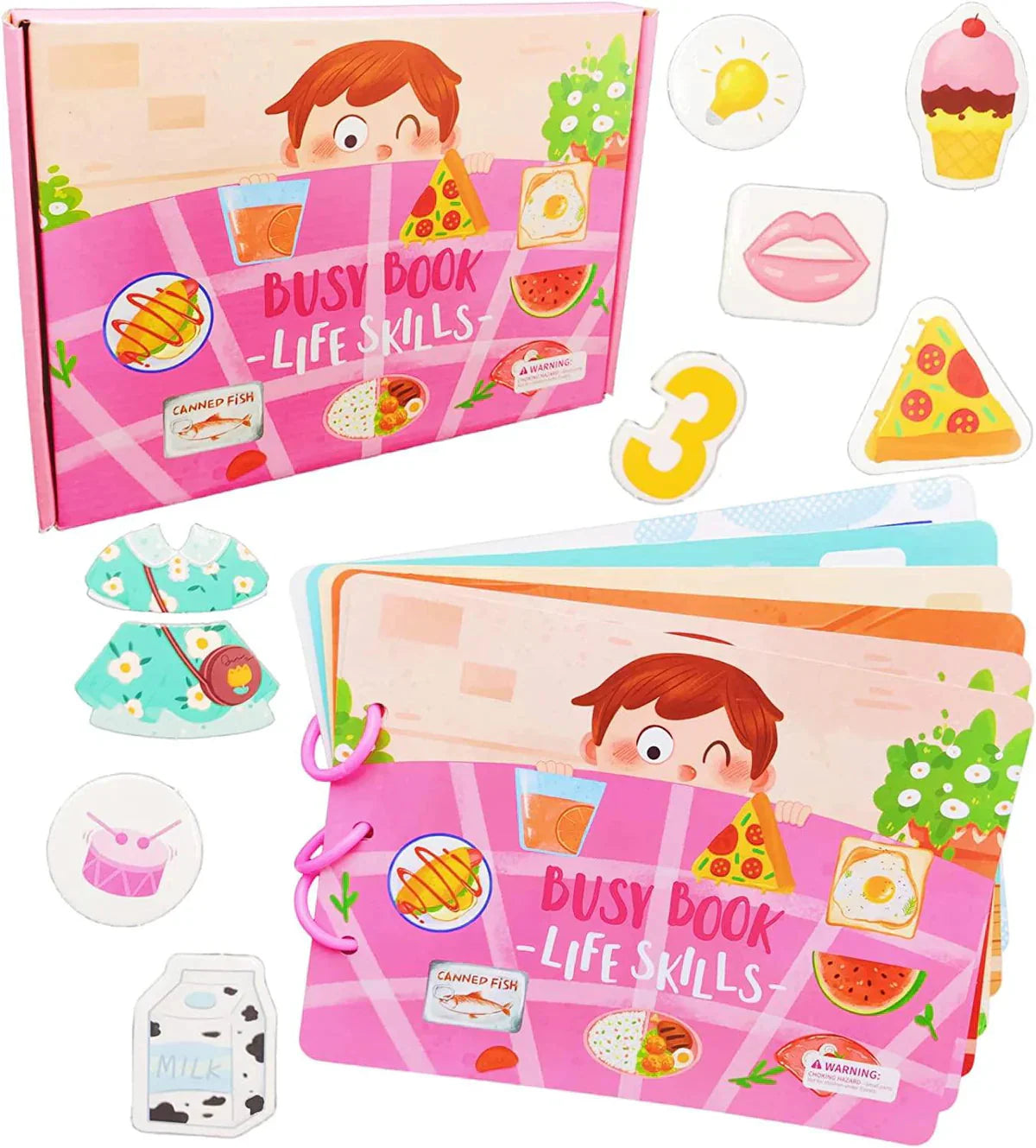 Montessori Kinder Beschäftigungs Entdeckerbuch