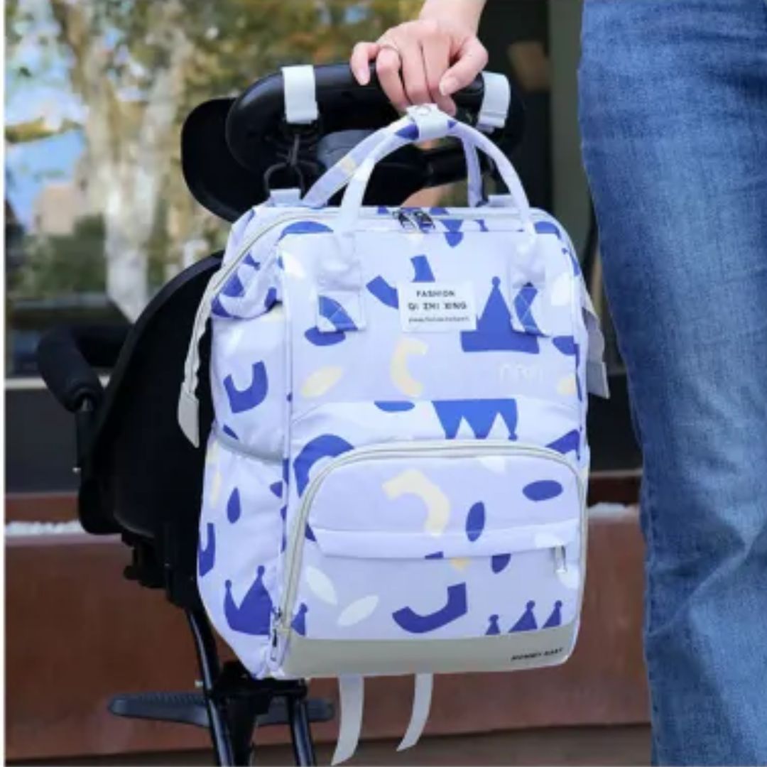 Wickelrucksack für Eltern – Großer Baby Rucksack mit vielen Fächern