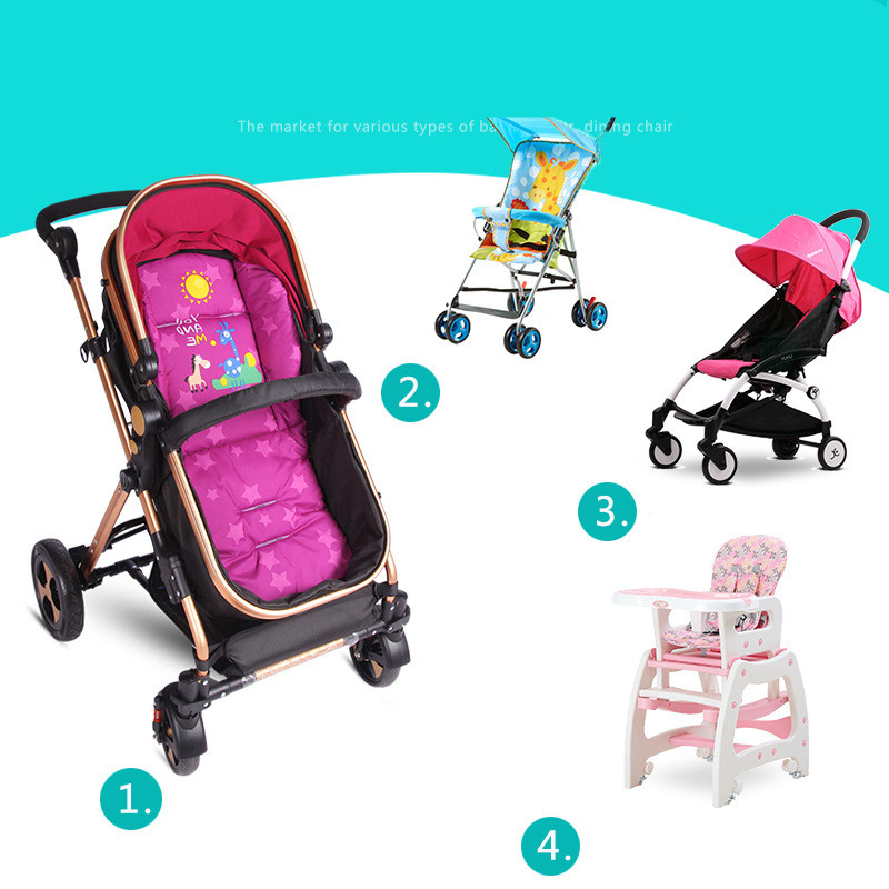 Sitzauflage für Kinderwagen – Weiche Einlage für Buggy, Hochstuhl & Autositz