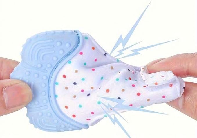 Beißhandschuh für Babys – Zahnungshilfe mit Weichem Silikon