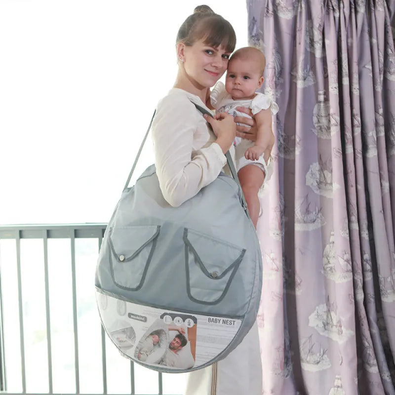 Baby Moskito-Netz – Zusammenklappbares Baby Reisebett und Schutznetz