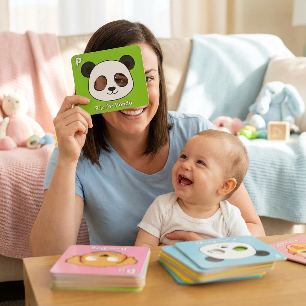 Alphabet Lernkarten mit Tierdesigns