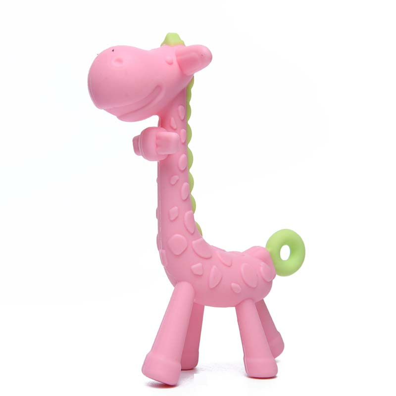 Baby Beißspielzeug Giraffe aus Silikon