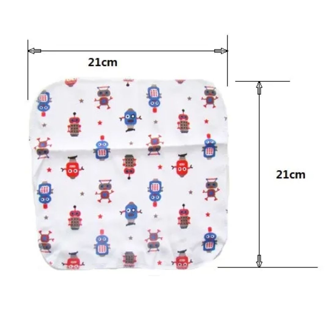 Baby Waschlappen aus Baumwolle – Weiche Wasch- & Spucktücher im Set