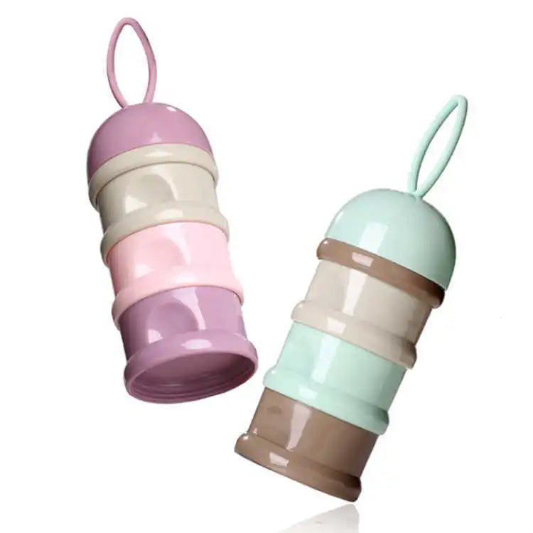 Baby Milchpulver Spender – Stapelbarer Behälter für Milchpulver & Snacks