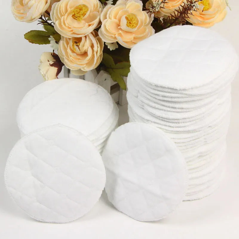 Wiederverwendbare Stilleinlagen aus Baumwolle – Waschbare Brustpads für Stillende