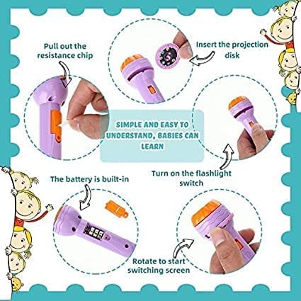 Magische Gutenachtgeschichten - Taschenlampen-Projektor