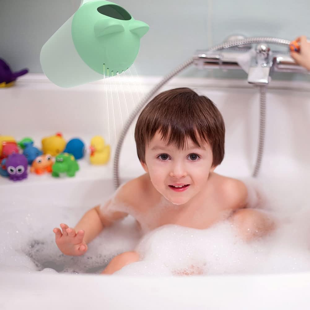 Kinder Gießkanne mit Katzen-Design – Ergonomischer Badebecher zum Duschen