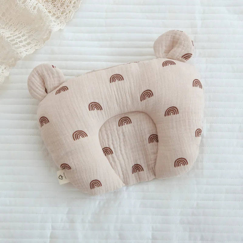 Baby Kopfkissen für Neugeborene – Ergonomisches Kissen gegen Kopfverformung