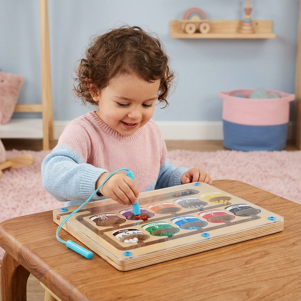 Montessori Magnetlabyrinth