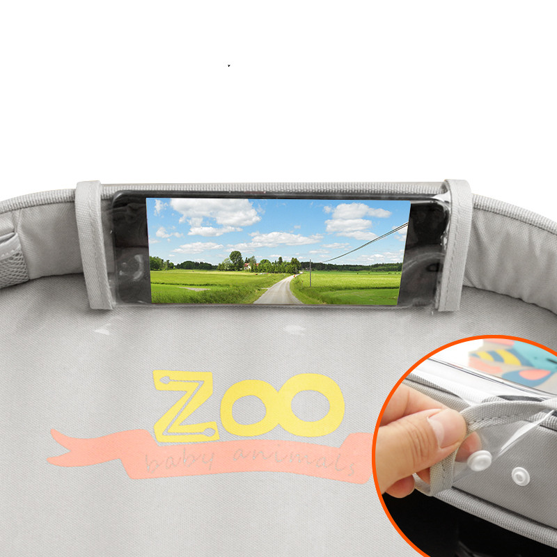 Baby Tisch Tray für Auto – Praktische Aufbewahrung und Telefonhalter