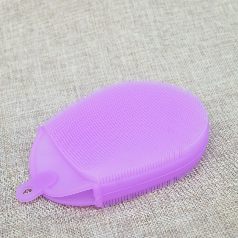 Silikon Baby Badebürste – Weiche Waschbürste für Neugeborene & Kleinkinder