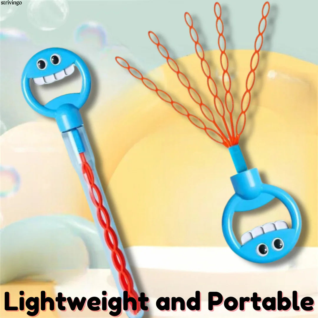 Lustiger Seifenblasenstab mit 32 Öffnungen