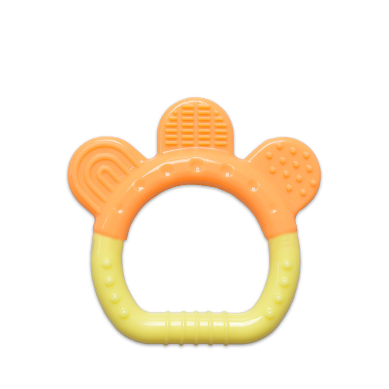 Baby Beißring Set – Bunte Silikon Beißringe in Frucht- und Tierdesign