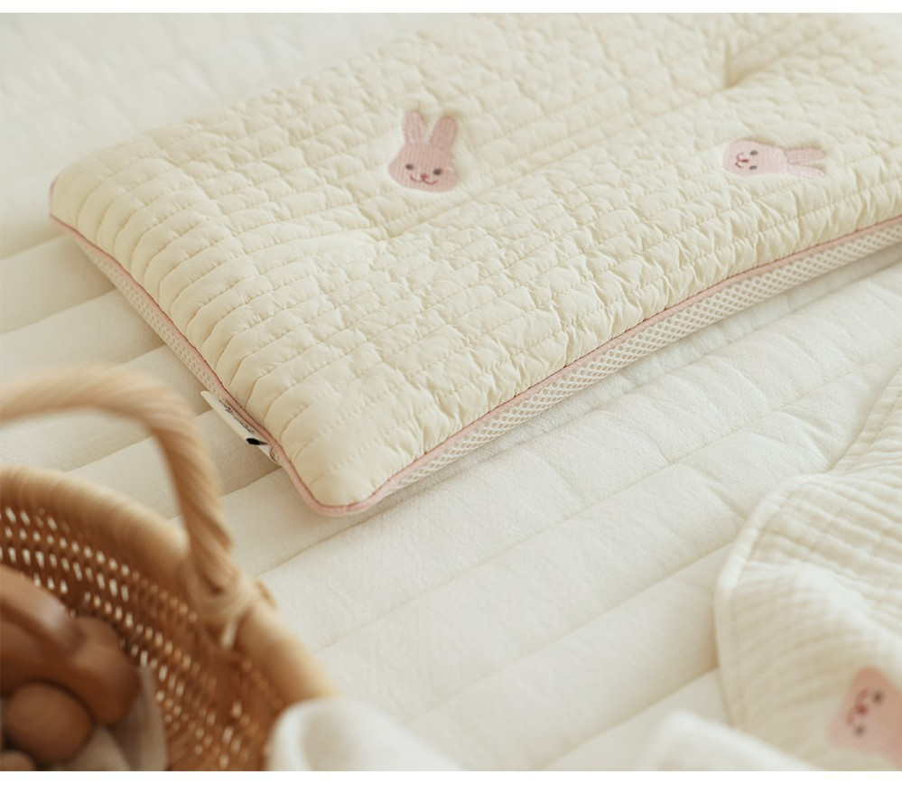 Baby Kopfkissen mit Memory-Schaum – Ergonomisches Kissen gegen Kopfverformung