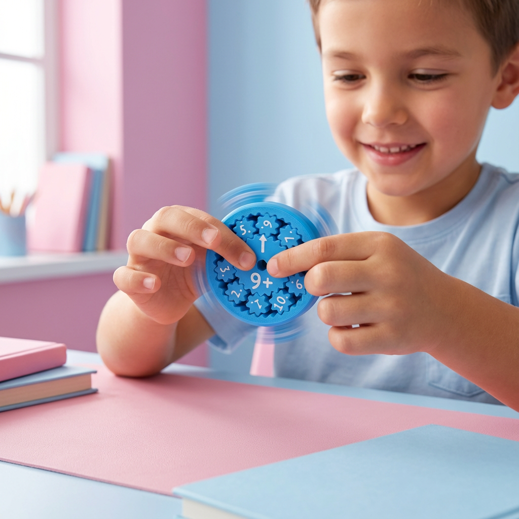Mathematik Lernspiel Fidget Spinner