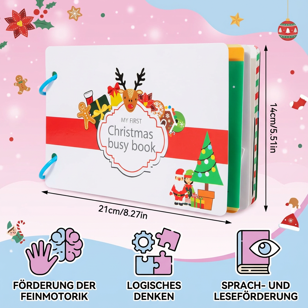 Pädagogisches Montessori Weihnachtsgeschichten Buch