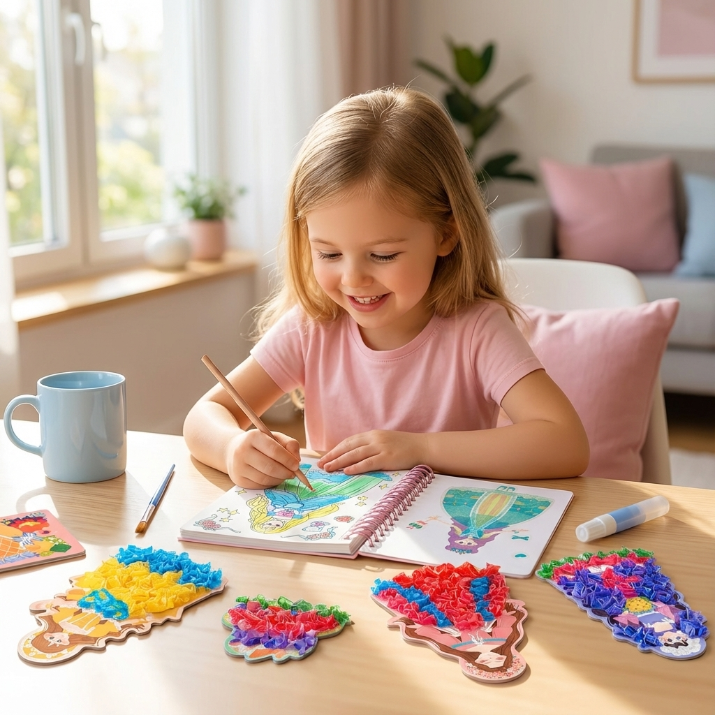 Prinzessinnen Mal und Bastelbuch