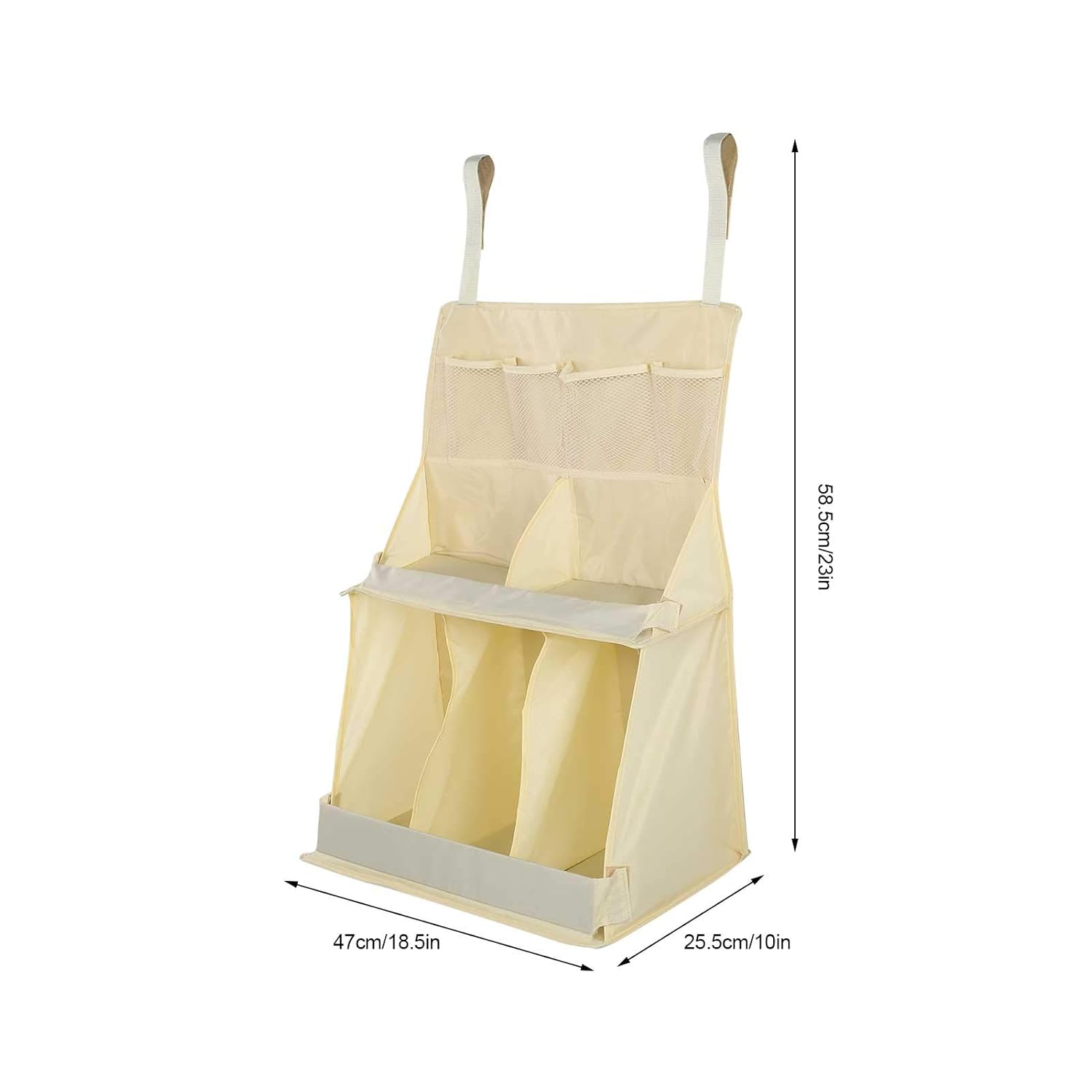 Wickeltisch Organizer – Hängeaufbewahrung für Windeln & Babyzubehör