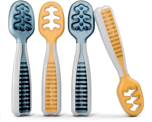 Baby Lernlöffel Set – Selbstlern-Besteck für Babys