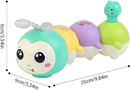 Teilbare Magnet Raupe Krabbel Spielzeug