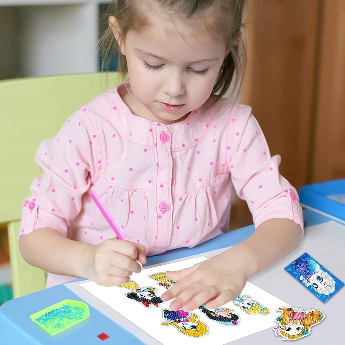 Diamant-Malerei für Kinder