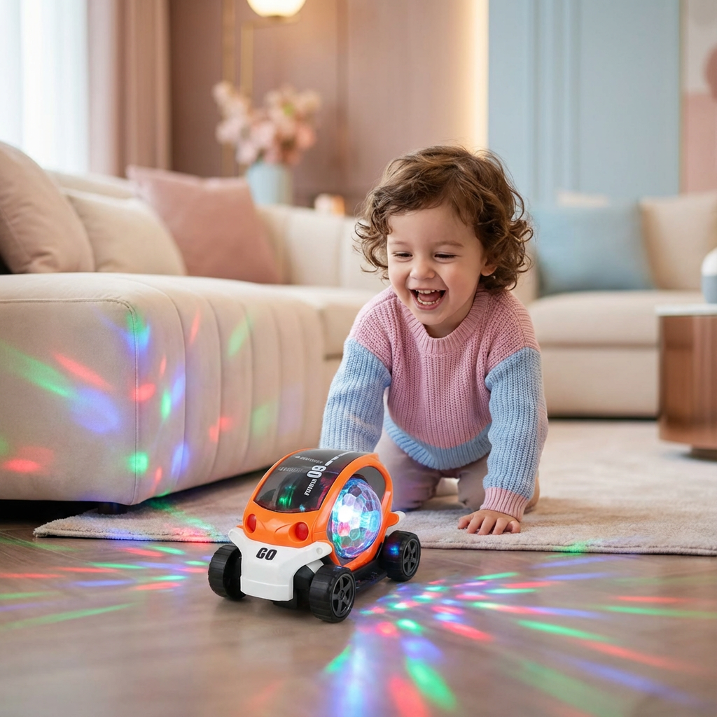 Leuchtendes 360° Musik Stunt Auto