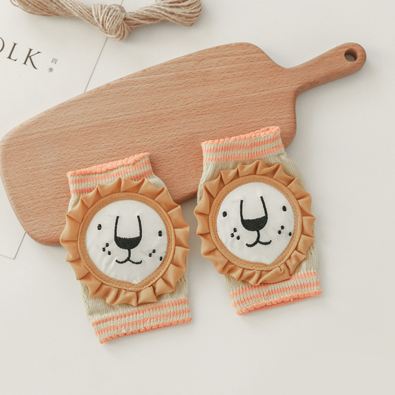 Baby Knieschoner zum Krabbeln – Rutschfeste Kniepolster mit Tiermotiv