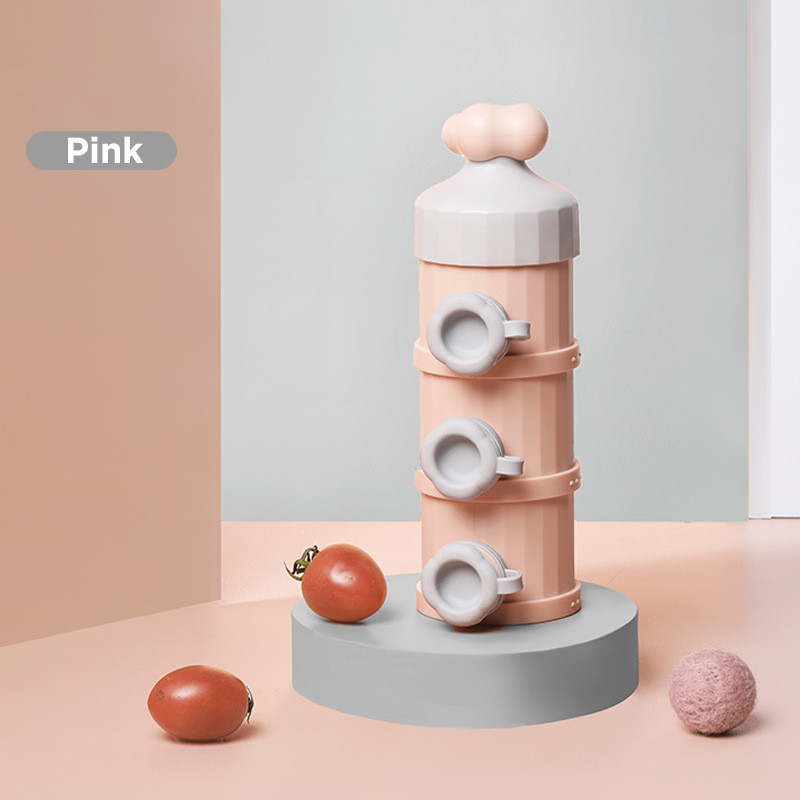 Babypulver-Spender – Tragbarer Milchpulverbehälter & Snackbox für unterwegs