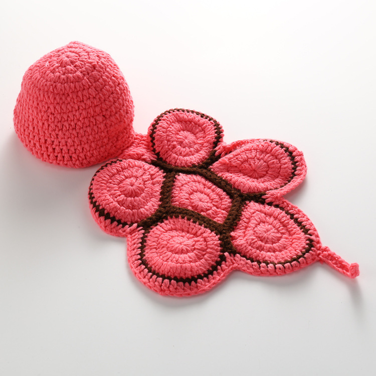 Gehäkeltes Schildkröten Kostüm für Neugeborene – Baby Foto Outfit