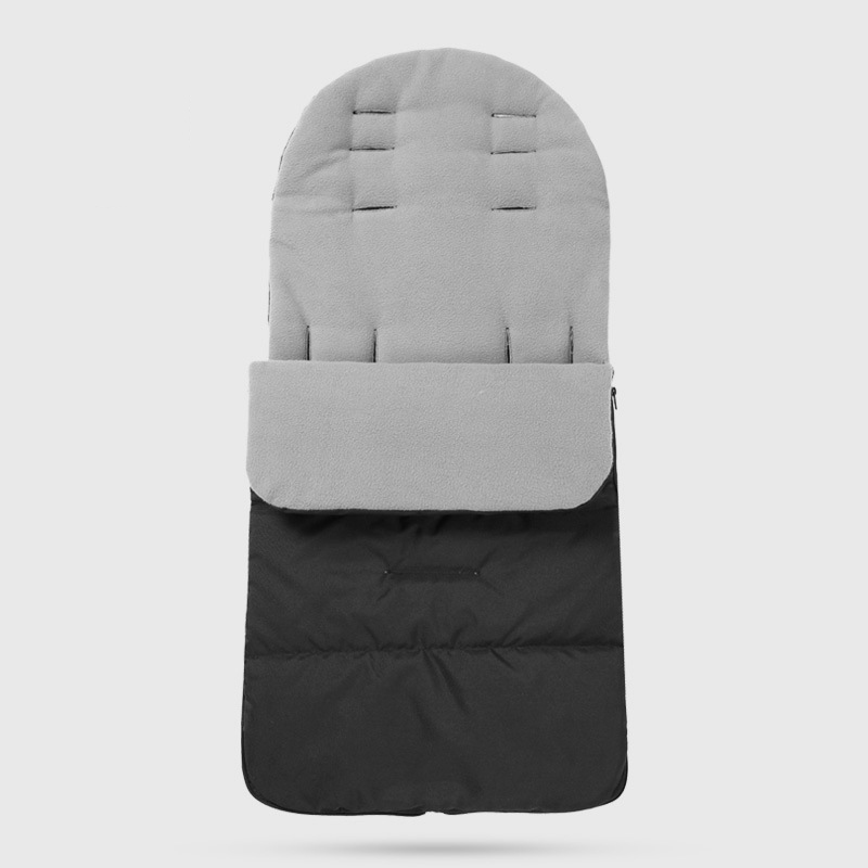 Universal-Kinderwagenschlafsack - warmer Fußsack mit Fleece