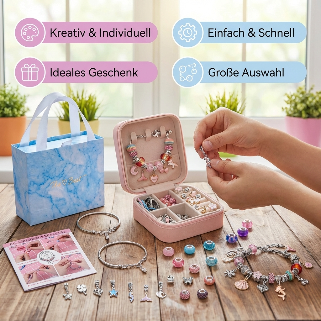 Schmuck Bastel Set zum Selber Machen