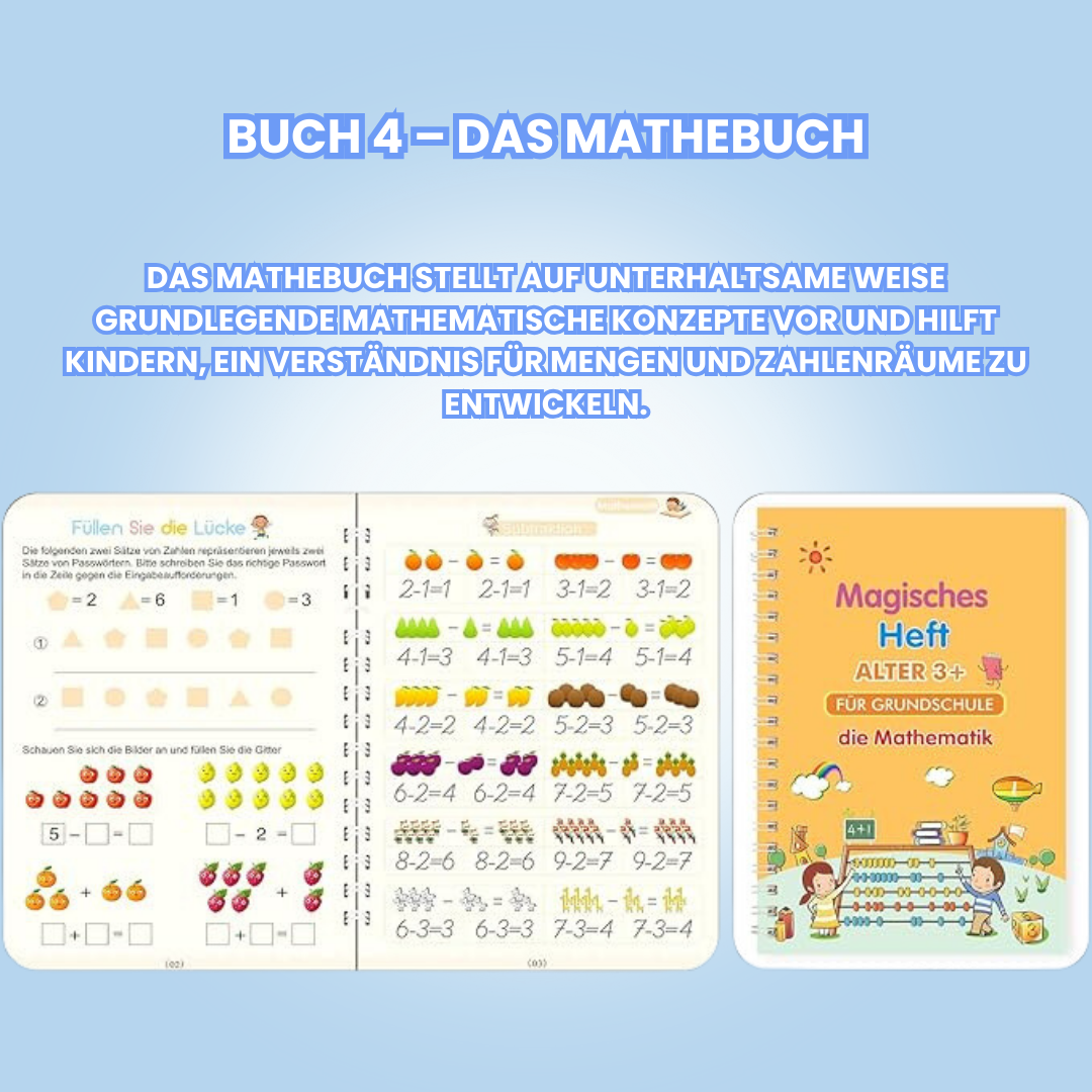 Kalligraphie-Bücher (4er Set)