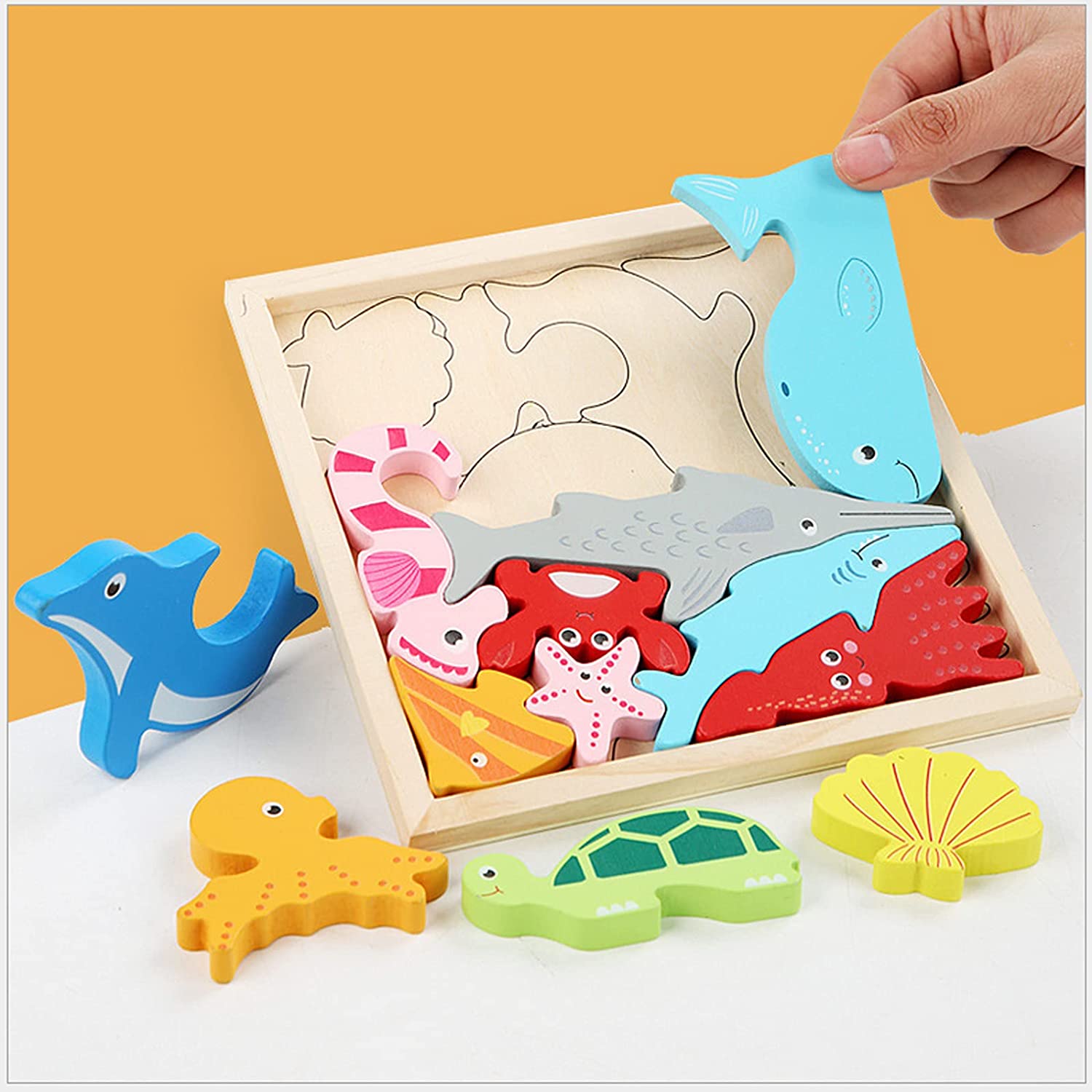 Formenspaß – Holzpuzzle (2+1 GRATIS)