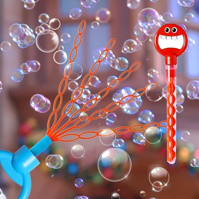 Lustiger Seifenblasenstab mit 32 Öffnungen