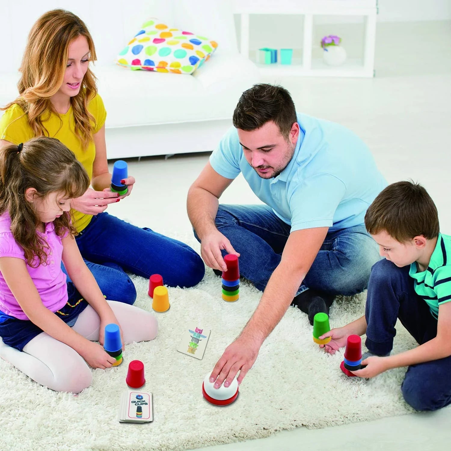 Blitzschnelles Stapel-Duell – Reaktionsspiel