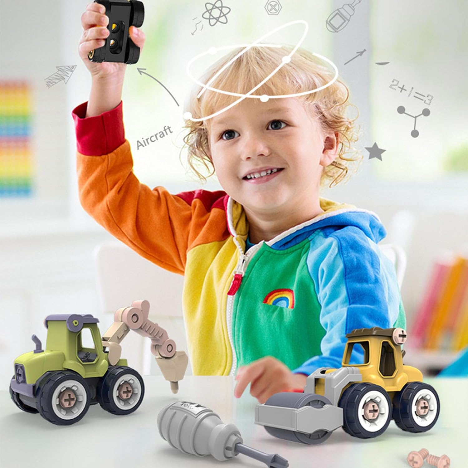 Meisterhaftes Baustellenfahrzeug-Set