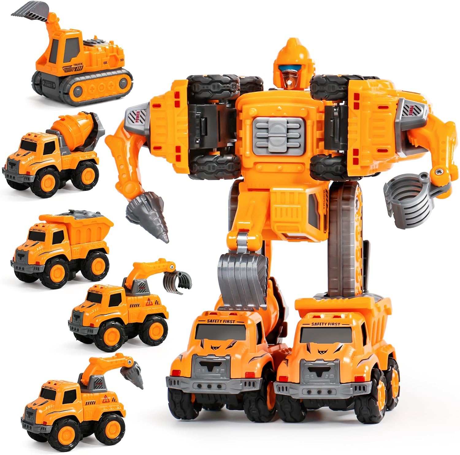 5in1 Transformer Auto Spiel Set