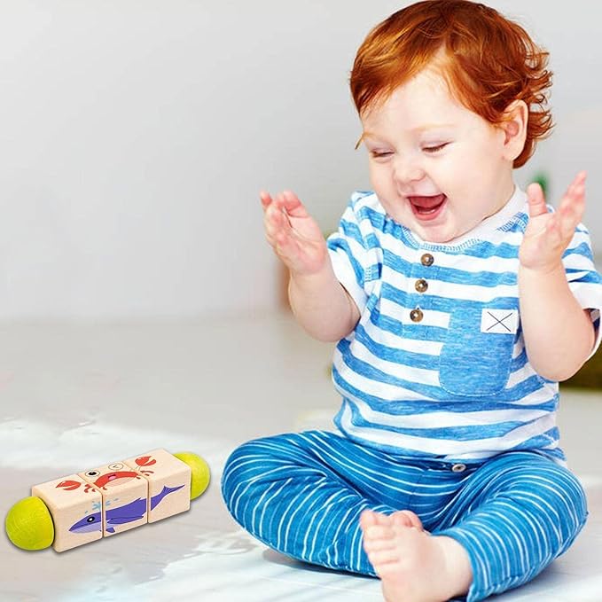 Drehspaß & Entdecken – Holzpuzzle Für Kinder