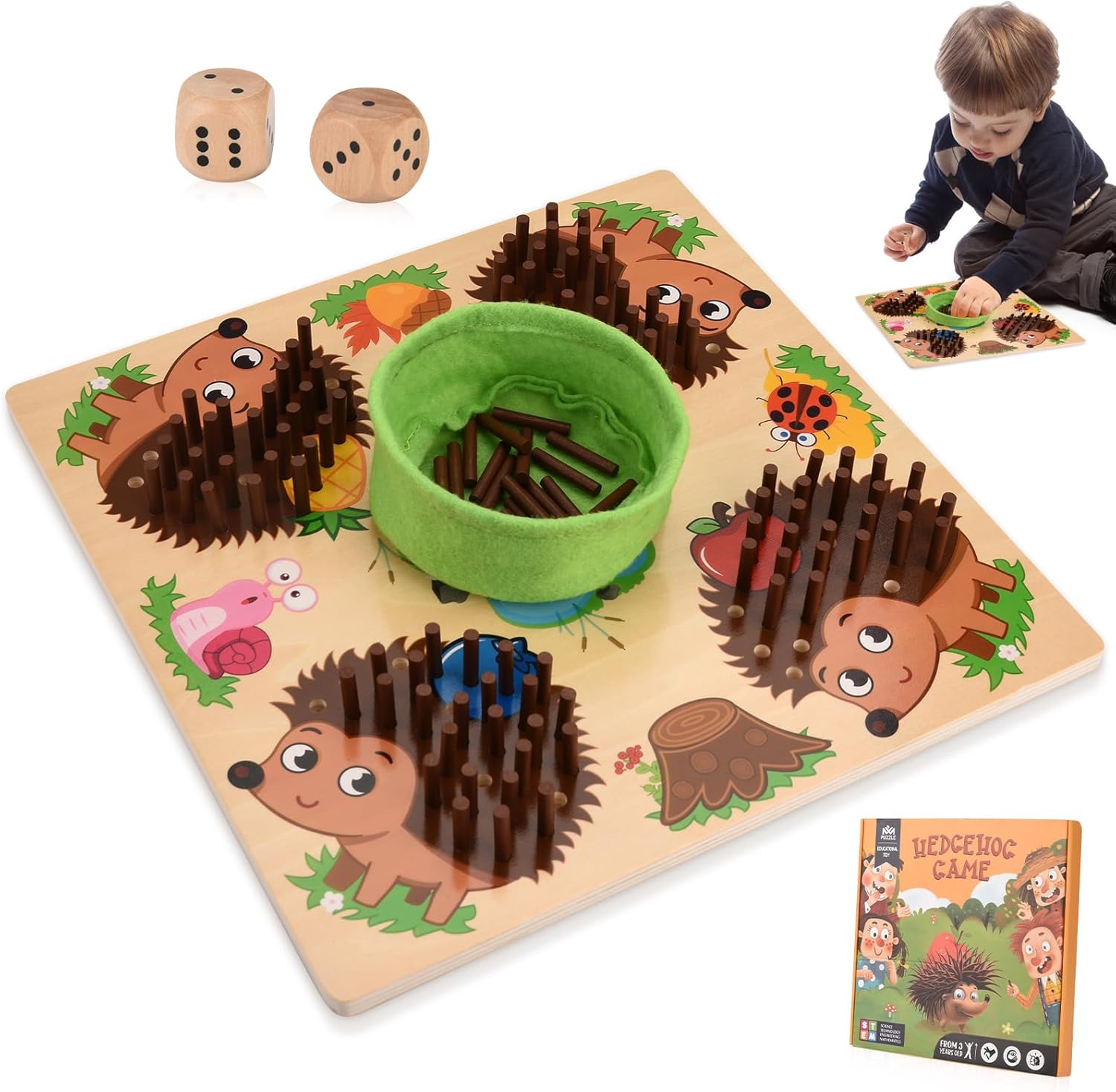 Montessori Sensorisches Igel Lernspiel