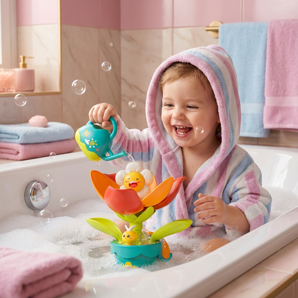 BlumenSpaß Badespielzeug mit Gießkanne