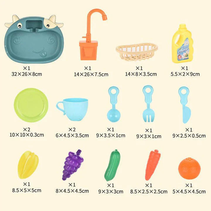 Interaktives Spielspülbecken – Wasser & Spaß für Kleine Küchenchefs