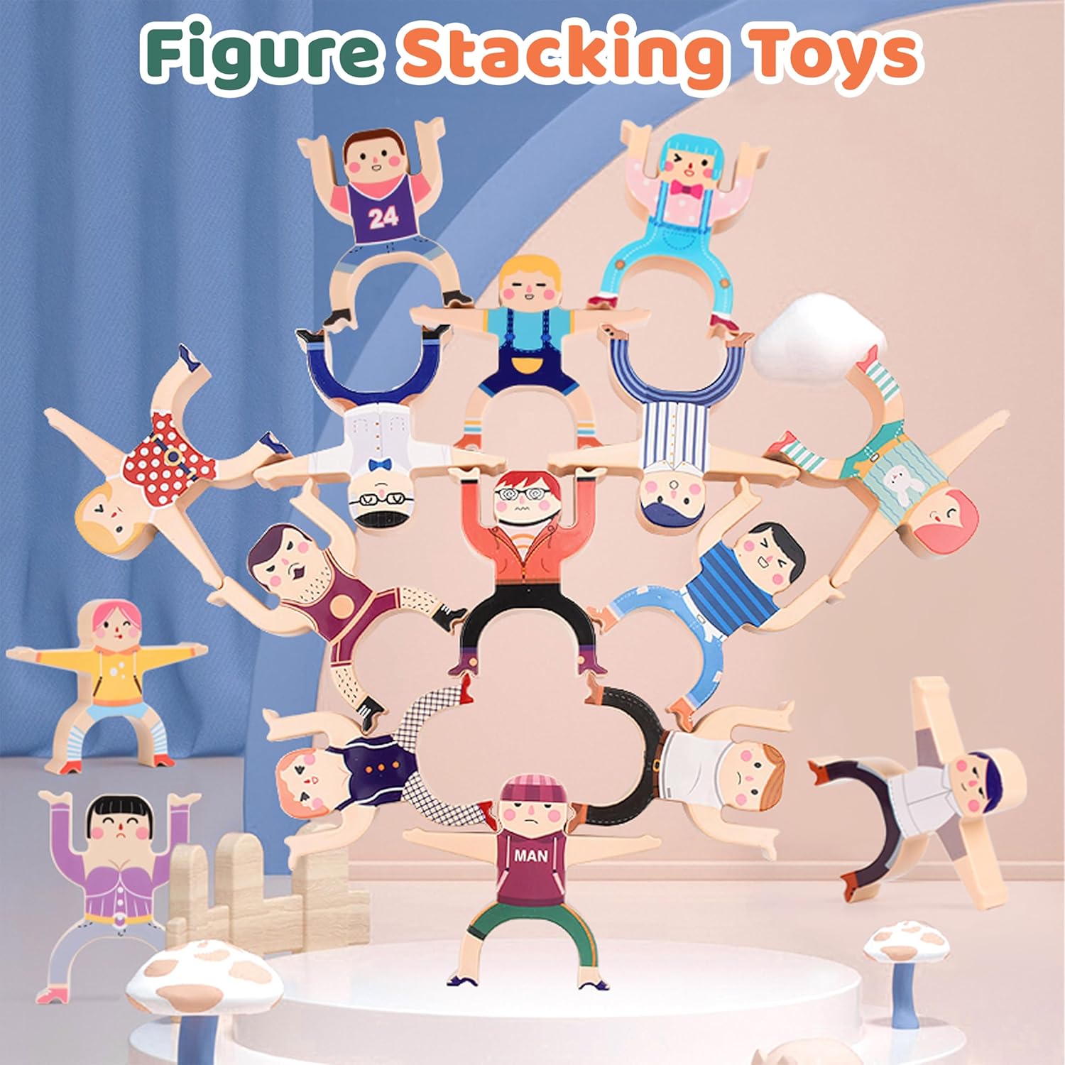 Unterstützt die Entwicklung Ihres Kindes! - Stapelspiel