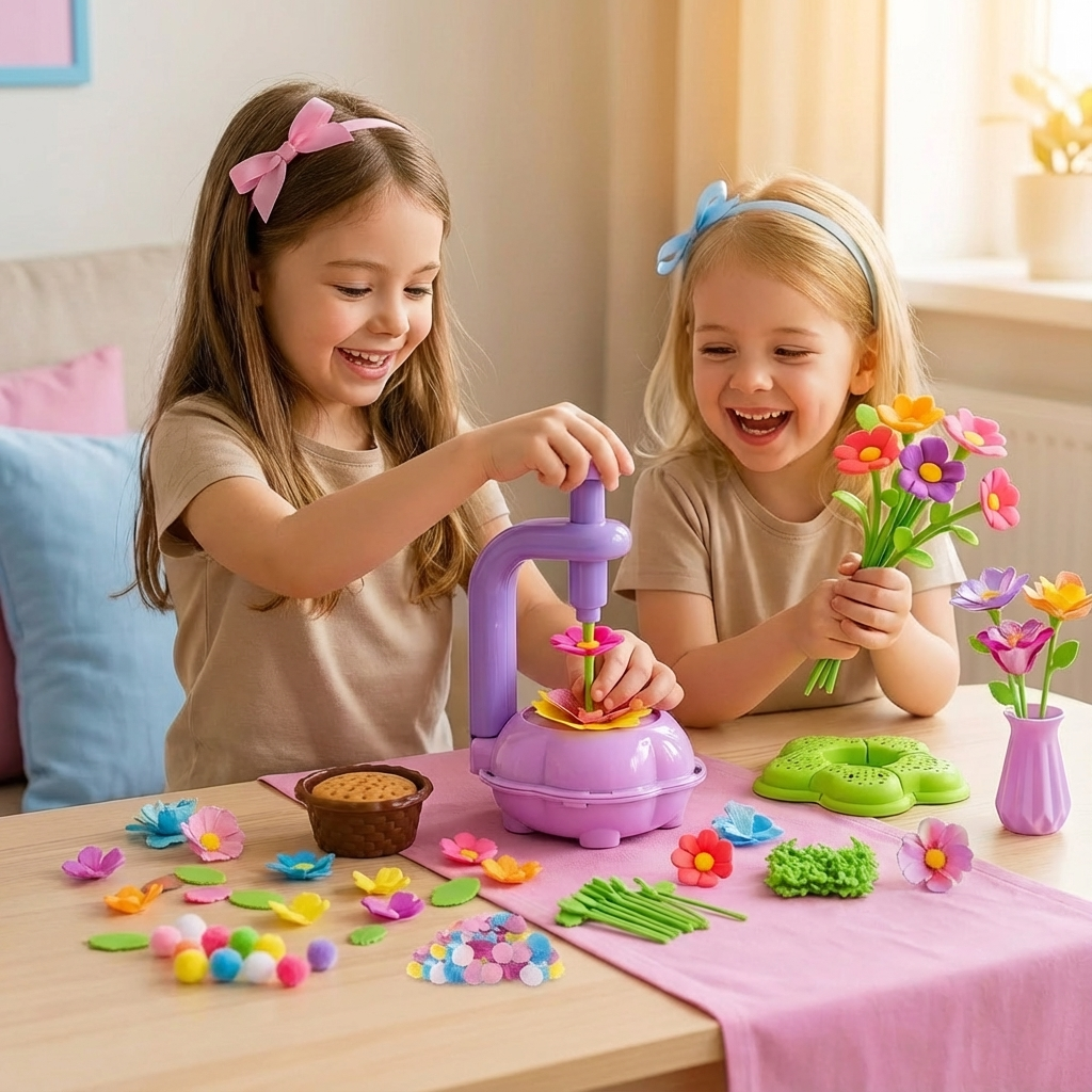 Kreatives Blumen Bastel Set