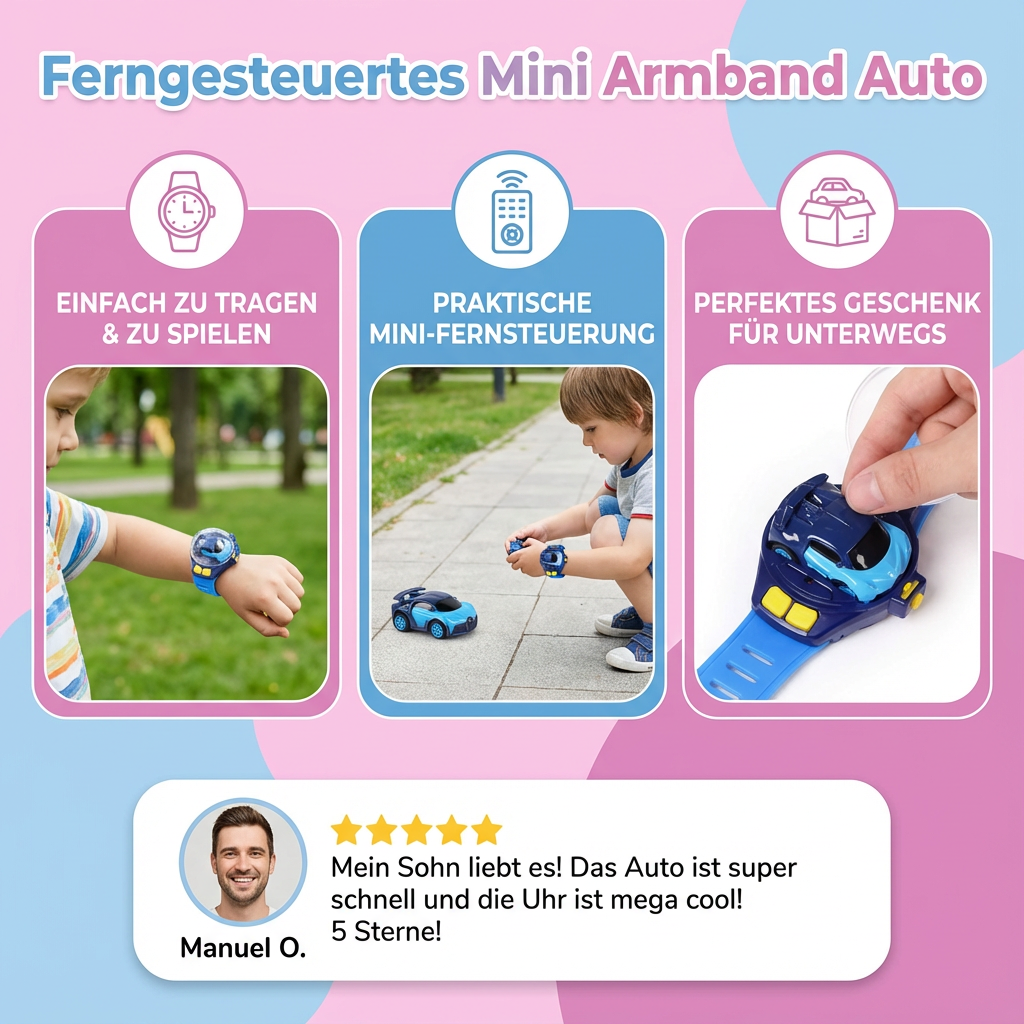 Ferngesteuertes Mini Armband Auto