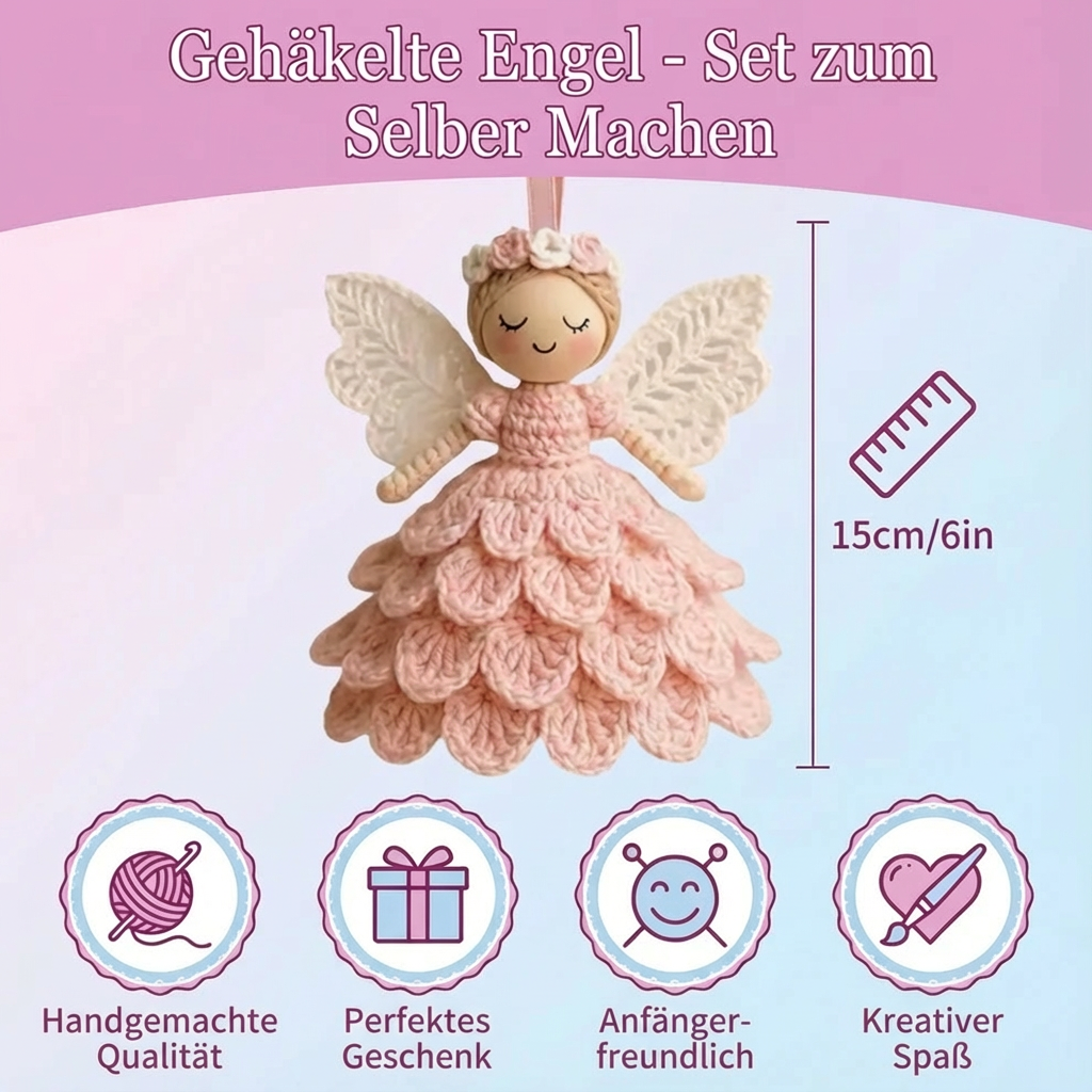 Gehäkelte Engel - Set zum Selber Machen
