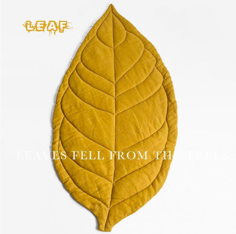 Baby Spielmatte – Blattform, Weich & Komfortabel