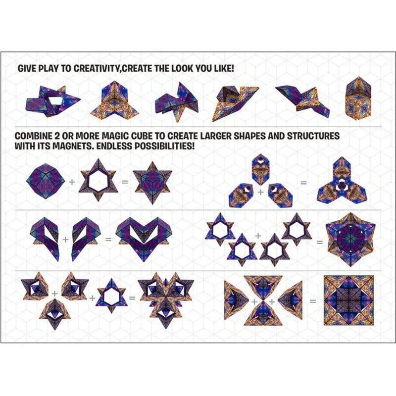 Der Magnetische Bauwürfel für kreative Entfaltung