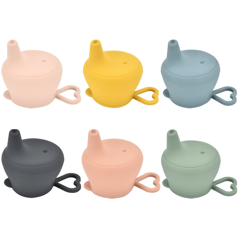 Silikon Trinkaufsatz für Kinder – Universaler Sippy Cup Deckel mit Auslaufschutz