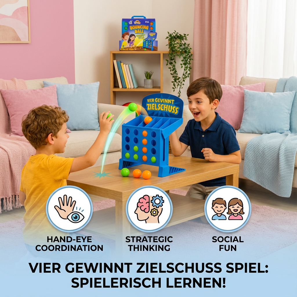 Vier Gewinnt Zielschuss Spiel